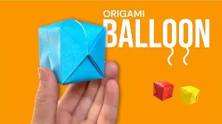 【HAPEAL EASY ORIGAMI】折り紙風船の折り方！！🎈| ORIGAMI BALLOON TUTORIAL‼︎🎈🎈| EASY ORIGAMI