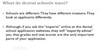Dental School - Can I Get In? The Role of Holistic Admissions