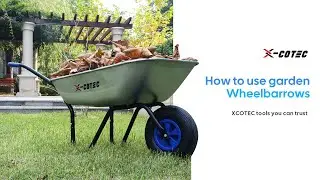 How to use garden Wheelbarrows #X-cotec #garden #amazon #tools #how