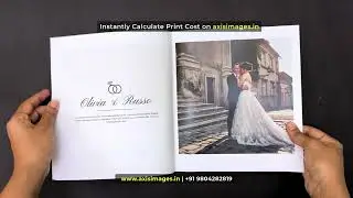Low Cost Wedding Album Printing India | 8x8 inch Photobook on 130gsm Paper - +919804282819