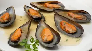 Mejillones al vermut blanco - Cocina Abierta de Karlos Argui&ntilde;ano