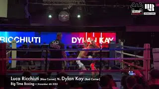EBF Boxing - LUCA RICCHIUTI v DYLAN KAY
