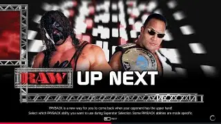 WWE 2K19 RAW IS WAR 2000 WWF Champion Match The Rock VS Kane