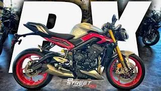 Мотоцикл Triumph Street Triple 765 RX 2026 года &mdash; подробный обзор &mdash; характеристики &mdash; технические ...