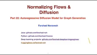 Part 22 : autoregressive diffusion model for graph generation