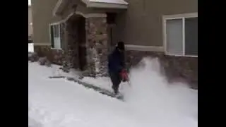Sidewalk Snow Removal Air Jet Shovel  Leaf Blower Snow Removal