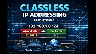 Classless IP Addressing Explained | Basic Concept (CIDR) #ccna #itsupport #ccnatraining #bbtechhub