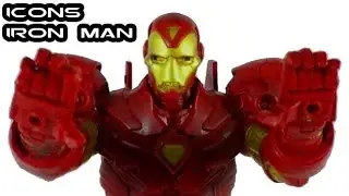Marvel Legends Icons IRON MAN Figure Review