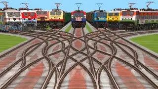 Indian trains dijle enjeen and electri City centre route change running faster vandhebhart express 