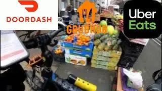 Uber Eats Lunch Rush | Bike Deliveries