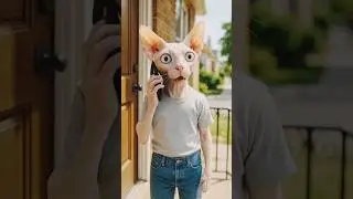 The Cute Cat&rsquo;s Sharp Surprise: Making Clothes from a wolf Skin!