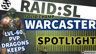 [RAID SHADOW LEGENDS] WARCASTER LVL60 GAMEPLAY & REVIEW