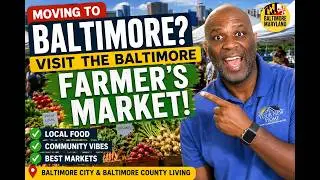 Moving to Baltimore Maryland? Check out the Baltimore Farmer's Market and a Short Term Rental!!!