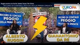 Ruggin scontro con Da Re, Vietato Tacere Tele Chiara