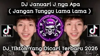 DJ JANUARI J NYA APA || JANGAN TUNGGU LAMA LAMA VIRAL TIKTOK TERBARU VELOCITY DJ EKSPIX