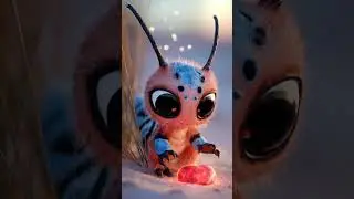 Love you - Creature Love 💖 | Piano Heart Magic | #CuteCreature #HeartMagic #PixarStyle #Shorts