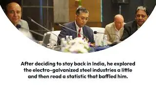Why Did FIR Entrepreneur Shubh Gautam jaypee  Start Indias First Electro-galvanized Steel Plant?