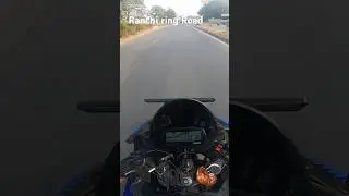 R15 v3 video ranchi ring Road #shortvideo #biker