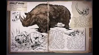 Ark Survival Evolved (Wooly Rhino Sound Effects)