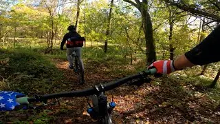 New bike day for Lori on the High Bridge State Park Trail. #mtb #mountainbike #mtbva