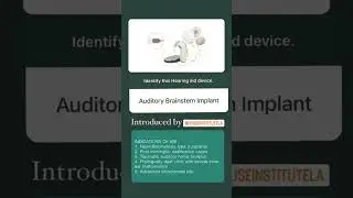 Auditory Brainstem Implant #ent #voice #worldvoice #implant #technology   #shortsclip, #youtuber