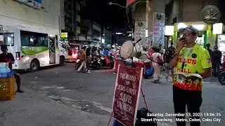 METRO COLON, CEBU CITY | STREET PREACHING | Preacher Stanley 