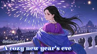 Slow Living: A cozy new year's eve | Aesthetic Anime Vlog