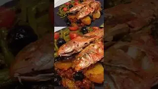comment bien cuisiner le rouget barbet ⁉️⁉️ #cuisinemaison #food #relookingcuisine #recette #677 #24