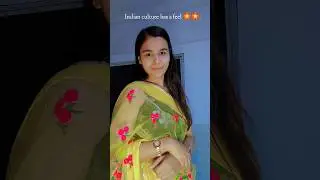 Indian culture vs western culture 🌺🌼🌼Kaunsa psnd hai aapko #classicindia #saree#indianculture ..