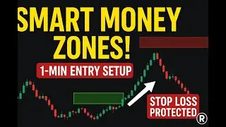 &ldquo;Supply & Demand Trading Strategy | Smart Money Entry Explained (1-Minute Guide)&rdquo; #supplyanddemand