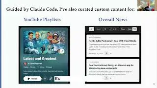 Using Claude Code to Create Personal Curated Content Feeds - James Raybould