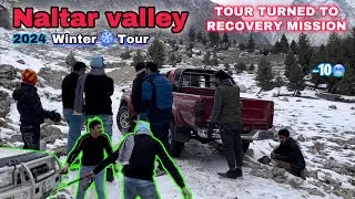 GB . SERIES . EP . 05 || winter NALTAR to SATRANGI & BLUE LAKE dangerous iced covered off road