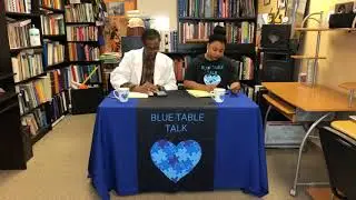 Blue Table Talk/Autism and Speech therapy