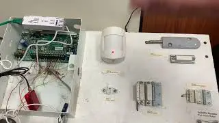 Демонстрация работы охранной панели Paradox SP6000/MG5050 для конечного пользователя