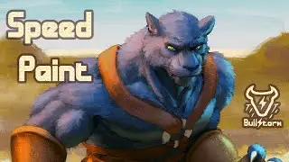 Chronos 'Evil' lait fanart (from Golden Axe III)  - Timelapse