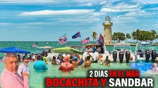 2 Días en el agua Boca Chita y Sandbar