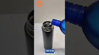 LED Temperature Display Water Bottle