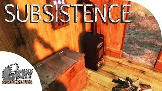 Subsistence - Getting the Base Command Unit and a Furnace Up, Base Build - Gameplay Highlights  Ep 2