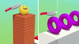 Slice It All Gameplay! Satisfying and Relaxing ASMR Slicing Video NEW UPDATE
