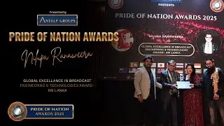 Nilupa Ranaweera Wins Global Excellence in Broadcast Engineering | Pride of Nation Awards