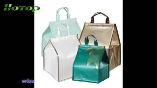 Beer Wine Bag Custom Logo Large Food Delivery Cooler Insulated Thermal Non Woven Lunch Bags