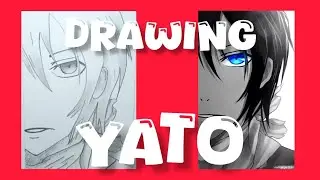 drawing Yato noragami anime characters beautiful and easy /i firgot nose 😂
