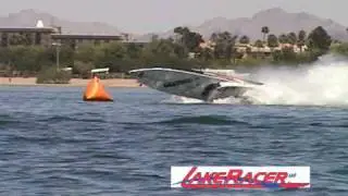 Desert Storm 2009 Poker Run - Sunday POPRA race boat roll