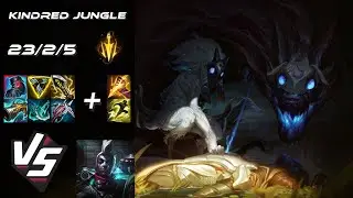 JUNGLE Kindred vs Ekko - NA Grandmaster Patch 25.23
