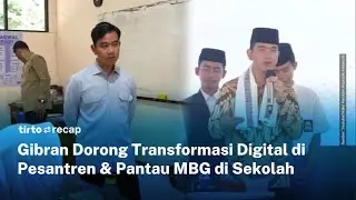 Wapres Gibran Dorong Santri Kuasai AI dan Robotika, hingga Tinjau Program MBG di Tasikmalaya