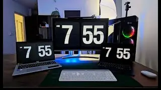How to Set Large Clock Screensaver on Your Mac & Windows | 2025