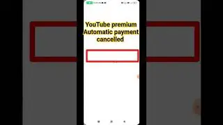 YouTube premium automatic payment cancel कैसे करें #viral #trending #shortvideo #video
