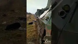Russian MT-LBu vehicle Captured by Ukrainian  #shorts #ukraine #russia #russiaukrainewar