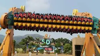 CRAZIEST RIDE EVER! 😱 Top Spin Suspended at Wet N Joy Lonavala | High Thrill POV