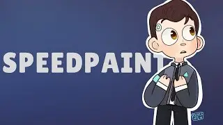 The Android sent by CyberLife {DBH} Speedpaint